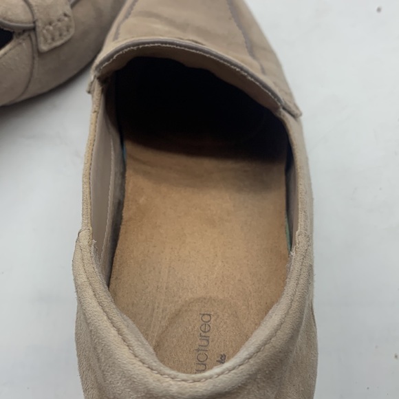 Clarks Unstructured Trish Bone Taupe Suede Penny Loafer Size 8.5. MCL3937B - Picture 10 of 10